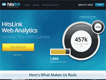 Tablet Screenshot of hitslink.com